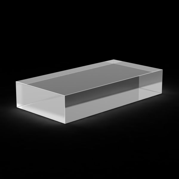 Acrylic Block 2" x 4" x 3/4" thick #2